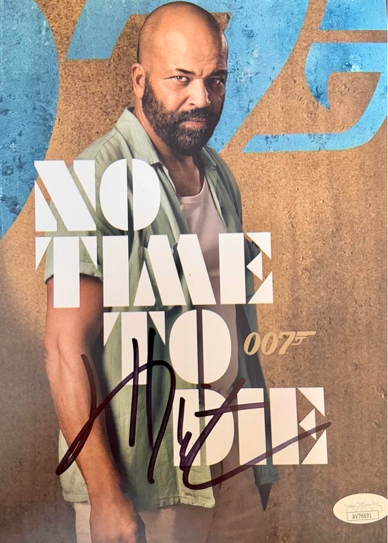 Jeffrey Wright Signed 8x10 Photo (James Bond) - JSA COA